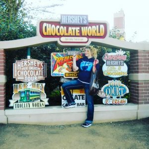 hershey's chocolate world sign
