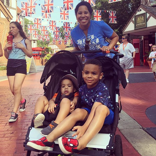 Family at Busch Gardens