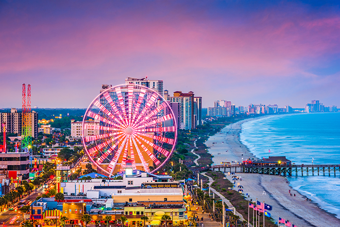 Myrtle Beach, South Carolina, USA Skyline Myrtle Beach, South Carolina, USA city skyline.