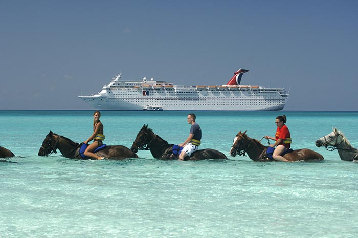 Carnival Cruises - Bahamas horse riding