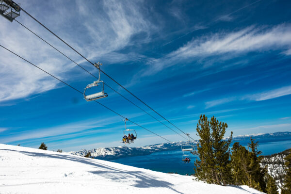 Lake Tahoe from Heavenly Resort - skiing - Activity all over